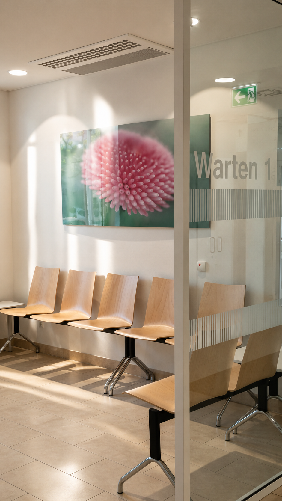 Wartezimmer der Ordination